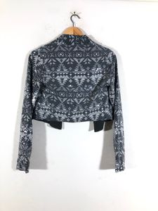 Grey Sequence Overcoat(Women’s)