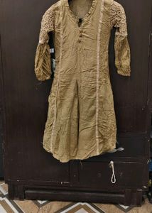 Ethnic Olive Kurta