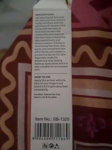 Swiss Beauty Primer | New &amp; Unused