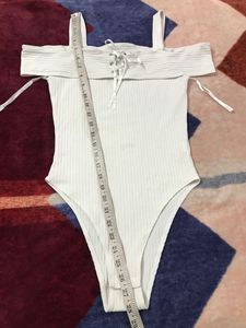 Primark Off shoulder  Bodysuit Length 28 Bust