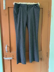 mid raised Classic Patterned Trousers