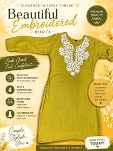 Beautiful Embroidered Kurti