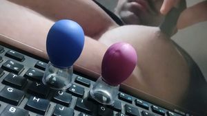 Nipple Pumping toy (one pair)