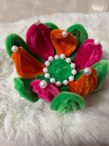 Vibrant Floral candle holder for Diwali