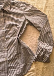 Classic Striped Button-Up Shirt