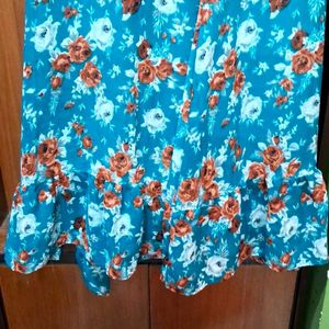Floral Print Midi Dress
