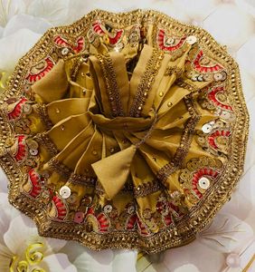 Laddu Gopal Hand Made Fancy Dress Fabric Cotton