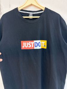 Nike "Just Do It" Black T-Shirt