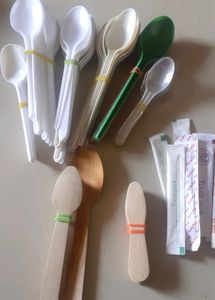 60+ Plastic Spoons