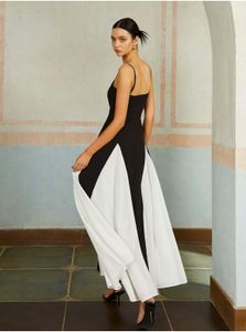 Elegant Black &amp; White Gown