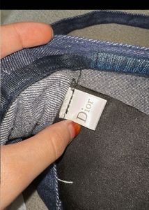 Dior Denim Tote Bag