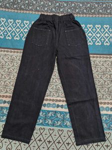 Dark Wash High Waisted Denim Jeans