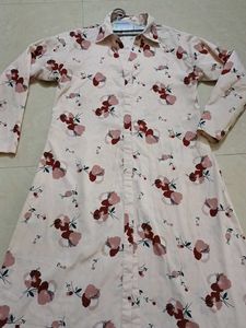 Floral Button-Down Dress