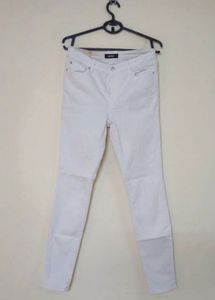 DKNY White Jeans