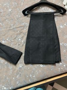 Men's Black jodhpuris coat pant set
