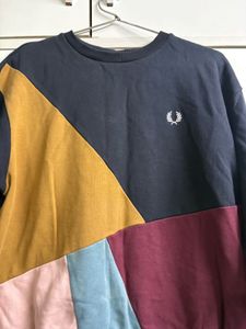 Fred Perry Color Block Sweatshirt