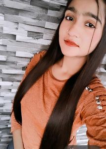 Burnt Orange Embellished Top