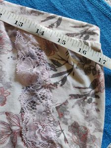 Floral Lace Trim Briefs