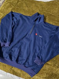 Mindlance Embroidered Quarter-Zip Sweatshirt