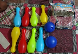 Kids Bowling Alley Toy Set