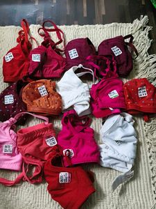 Colorful Bra Bundle - Variety of Sizes