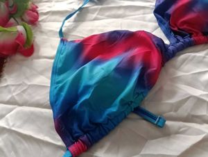 Colorful Bikini Top