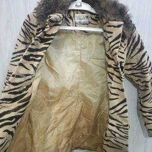 Animal Print Coat