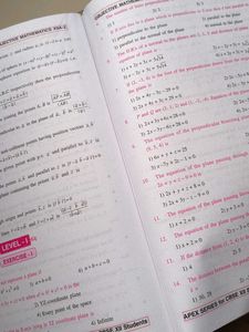 JEE Objective Mathematics for 2nd pu