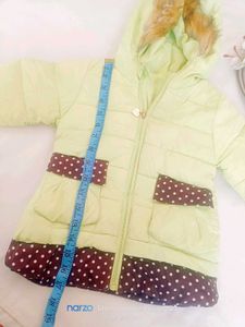 Cute Girl's Padded Winter Jacket