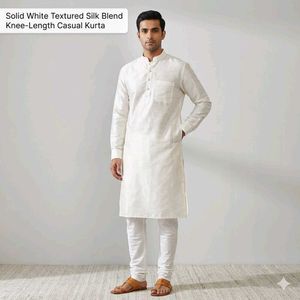 Men's White Kurta