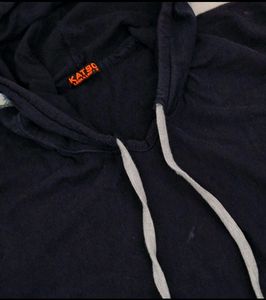 🔥 Navy Blue Casual Hoodie | Unisex | Streetwear V
