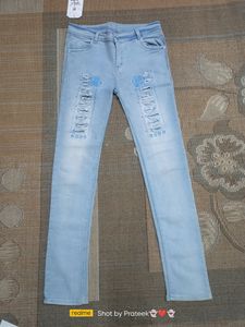28 Size Denim For Slim Jeans (F-138)