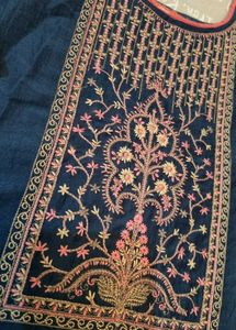 kurta set with dupatta chanderi cotton