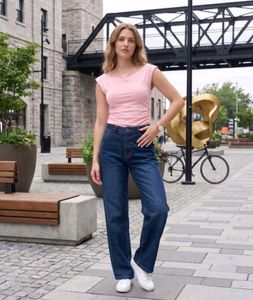 Women's Pink One-Shoulder Bodysuit