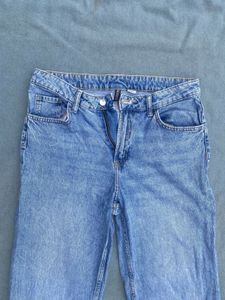 H&amp;m divided unisex baggy straight jeans