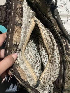 Unique Brown Handbag