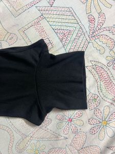 ZARA Sleeveless Turtle Neck Midi Dress