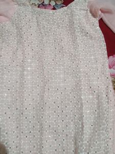 Elegant Pink Embellished Kurti