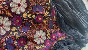 Elegant Ritu Kumar Black gown