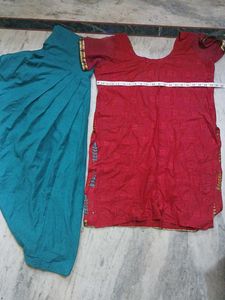 Combo pack of 4 embroidered salwar suit.