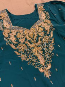Vintage suit set with farshi salwar