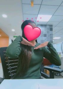 Solid Green Long Sleeve Top