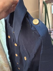 Classic Navy Blue Men's Shirt