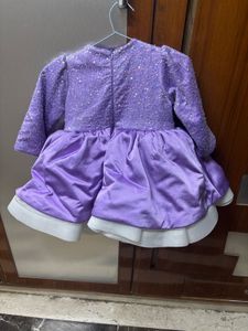 Sparkly Purple Dress for Girls