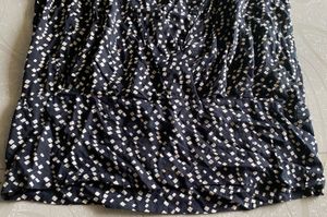 New Remanika Black Printed Lenzing Modal Top–XS