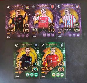 Topps Match Attax Gladiators Limited Edition