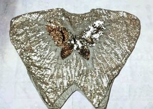 🤍✨Y2K SEQUINS EMBELLISHED TOP FOR WOMEN
