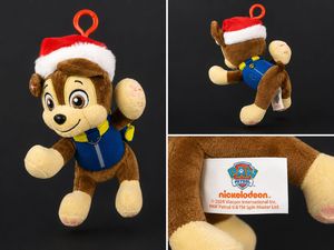Paw Patrol Chase Plush Christmas Ornament