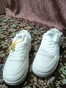 Nike Air Force 1 White Sneakers