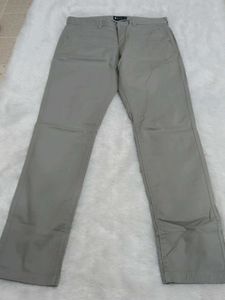 Men's Grey Casual Chinos